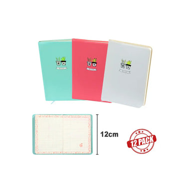 D6066-1 A6 Organizer Notebook Nottery Book Blosem 17 x 12 CM Pastel Pink 226 P